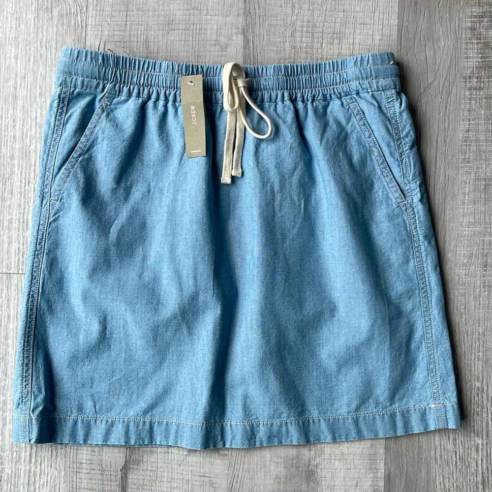 J. Crew chambray women’s skirt, size XS. - Picture 3 of 12